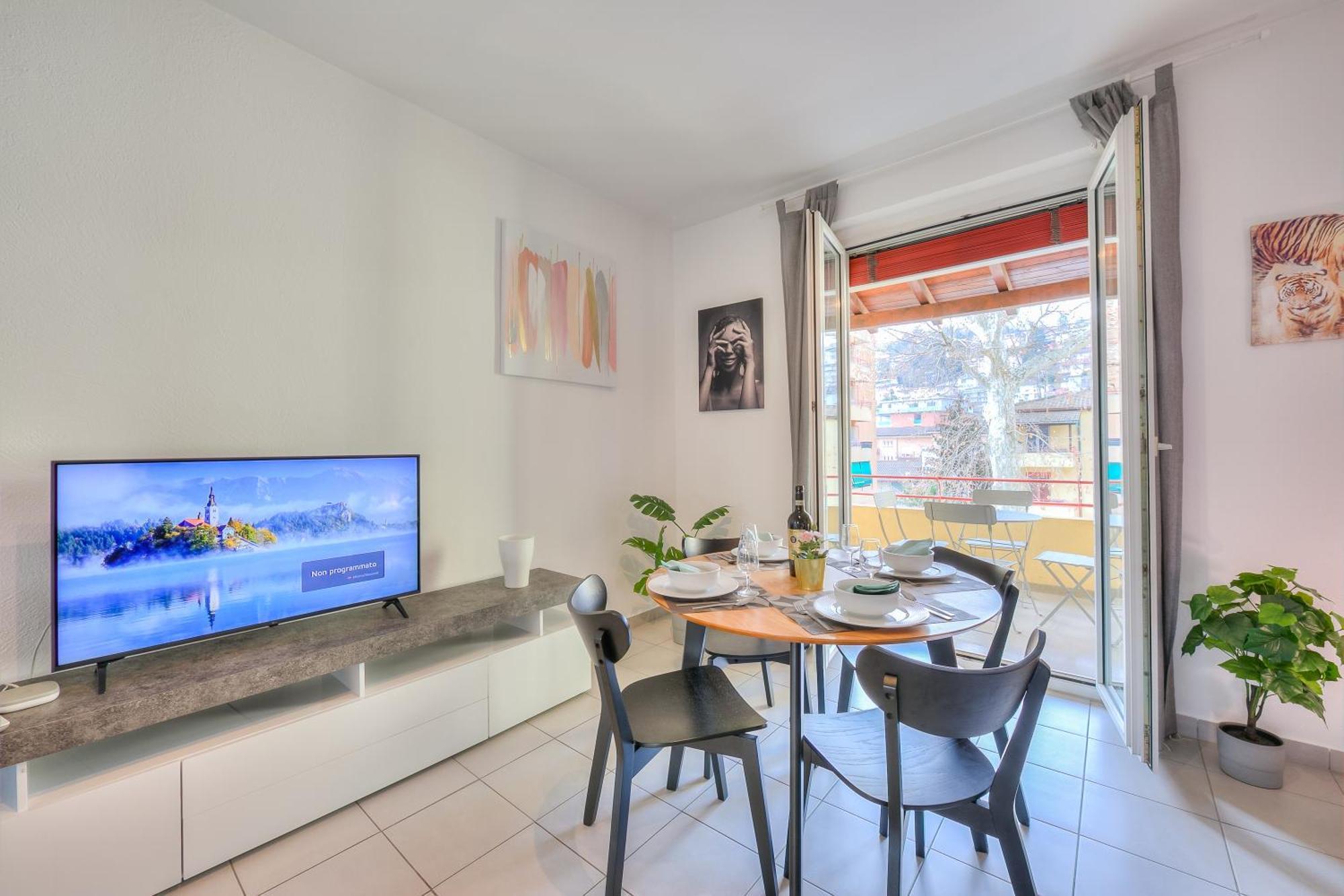 Casa Rosa - Happy Rentals لوغانو المظهر الخارجي الصورة