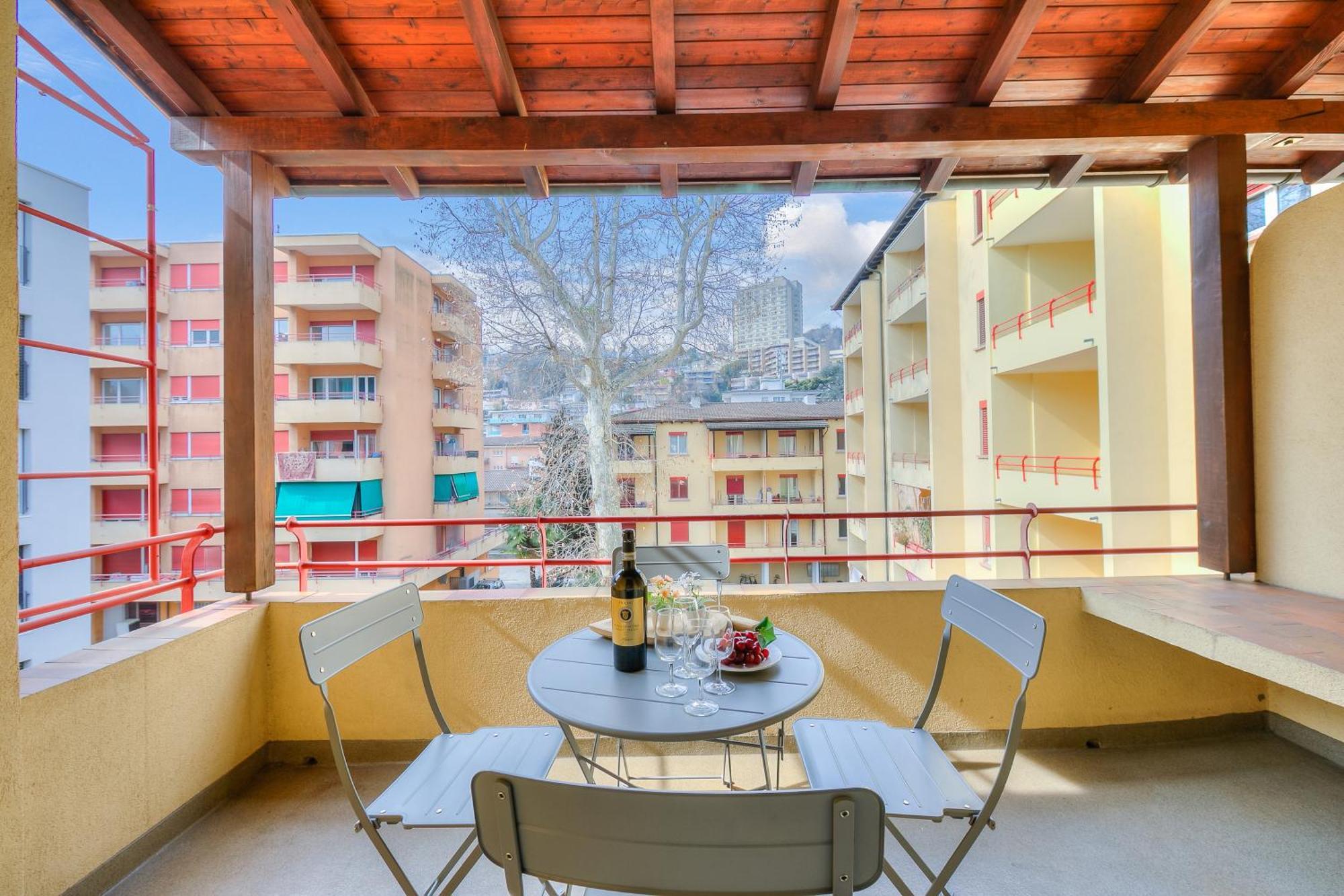 Casa Rosa - Happy Rentals لوغانو المظهر الخارجي الصورة